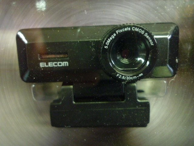 TSA-01261-03 ELECOM エレコム 500万画像 Webカメラ UCAM-C750FBBK 箱付_画像6