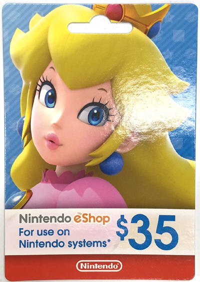 (新品) 北米版 USA Nintendo eShop Card $35 ニンテンドープリペイドカード_画像1