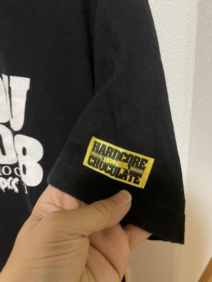 レア！HARD CORE CHOCOLATE(ハードコアチョコレート)2018ギュウ農フェス限定 怪物音響Tシャツ_画像5