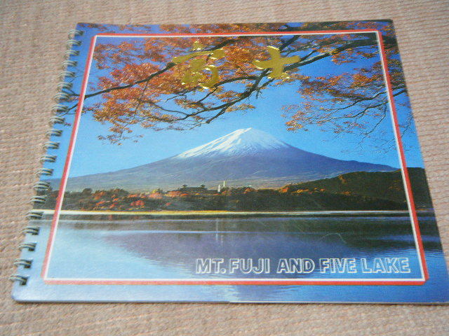 年代物　富士山　富士近辺　カラー写真集　２冊　_画像2