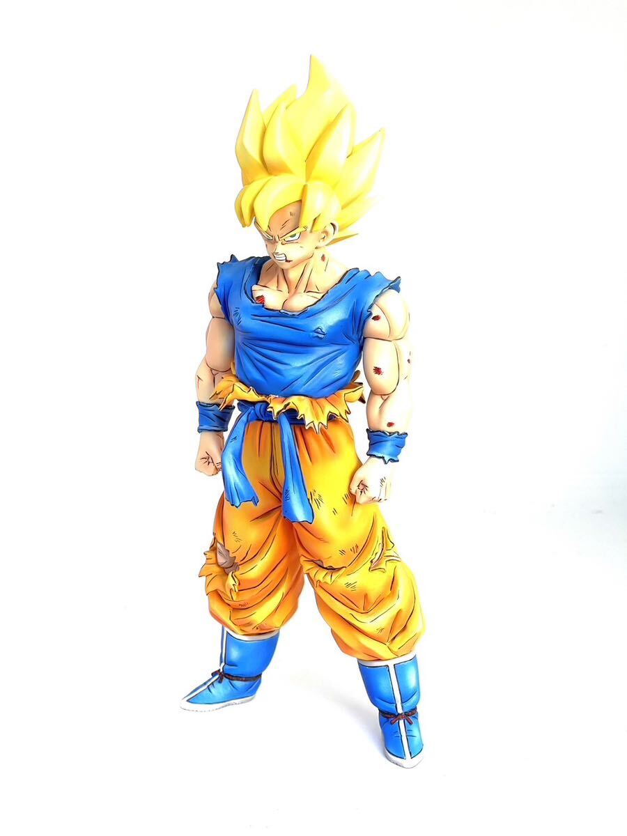 リアル 二次元 リペイント ドラゴンボール フィギュア 孫悟空 クリアライズ DRAGON BALL figure Son Goku 二次元彩色 repaint 2次元 2D_画像2