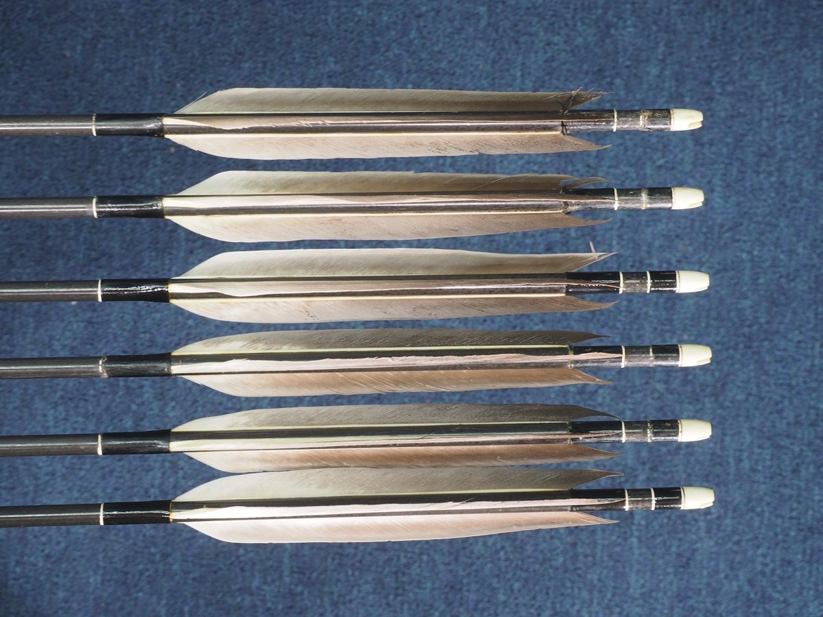 [. deer .][KC-6517 1912] 9292 duralumin carbon flower swan 97.5cm 96cm 23g 20g arrow tube archery bow . armor 