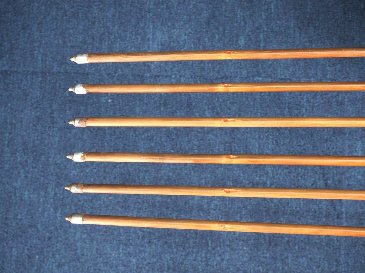[. deer .][ less .] 15100 bamboo arrow six tsu arrow taka chicken wings opening 88.5cm 22g arrow tube archery bow . armor 