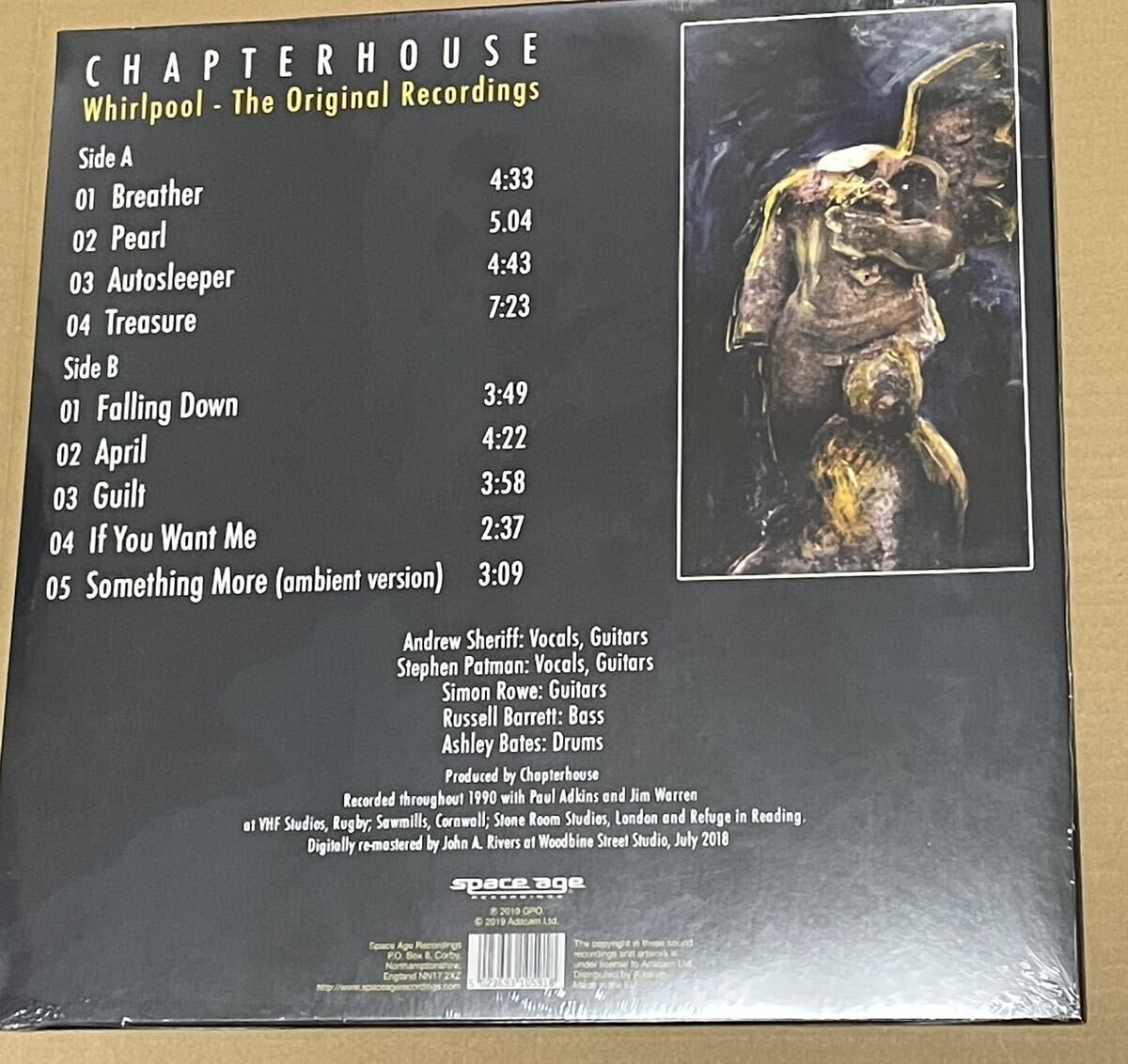 未開封 送料込 Chapterhouse - Whirlpool The Original Recordings レコード / 5023693105918_画像2