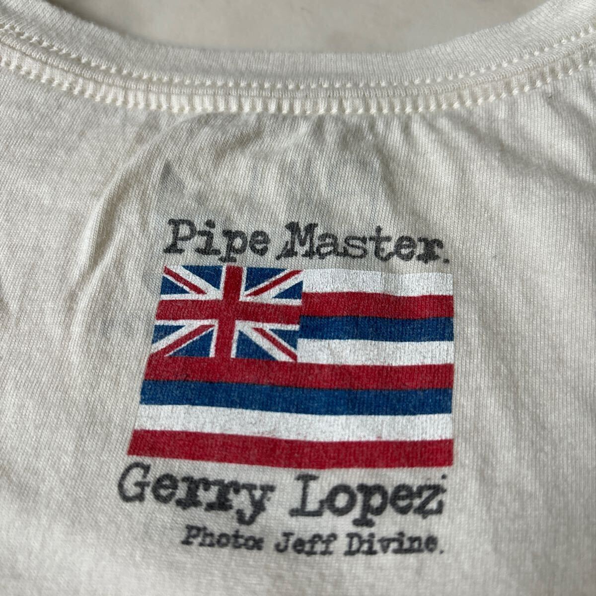 レア！ジェリーロペストリプルクラウンTシャツ ビラボンパイプマスターズノースショアハワイサーフィンGerry Lopez_画像6