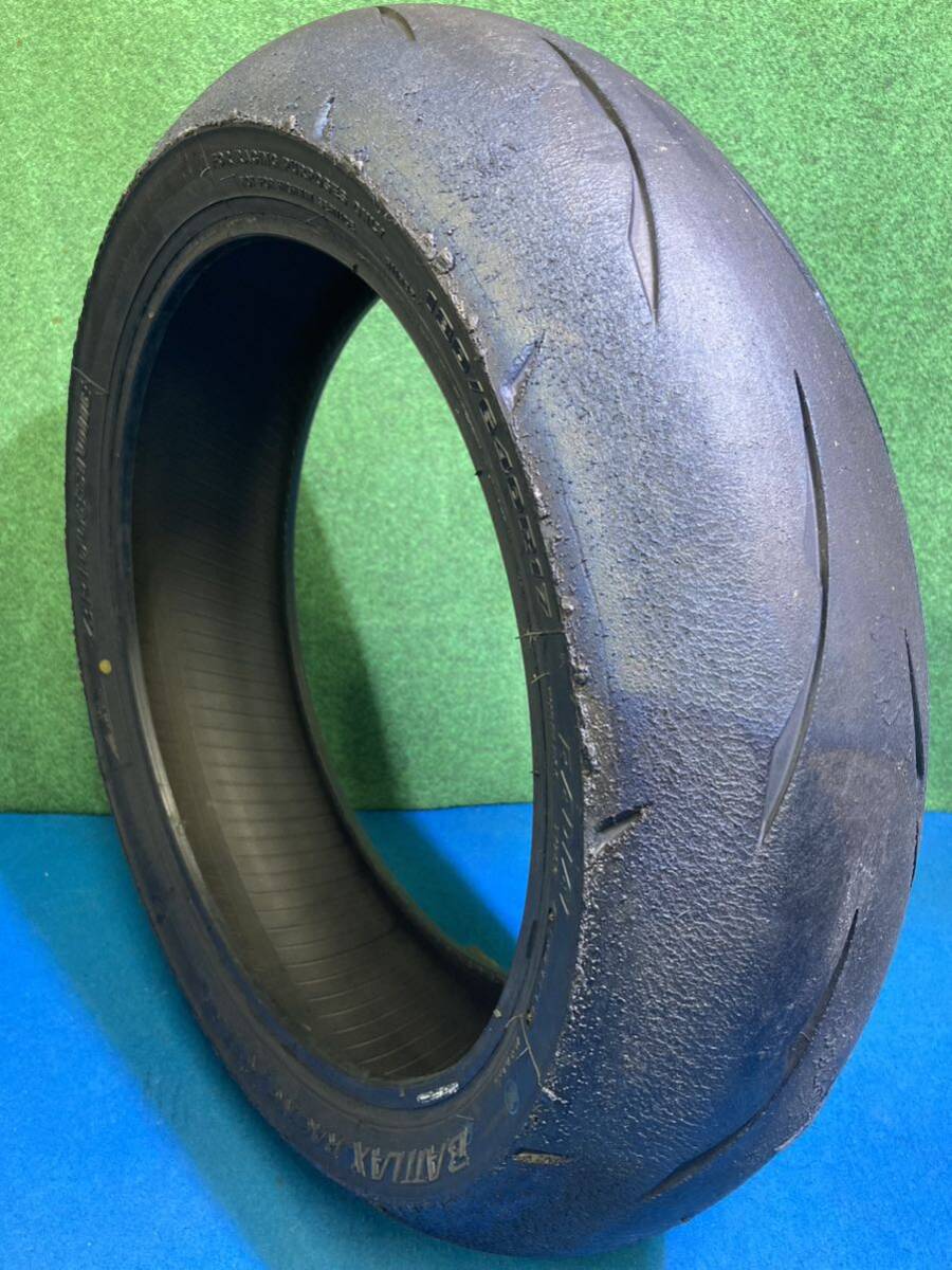 ブリヂストン② BRIDGESTONE BATTLAX RACING R11 ST600 120/600R17 180/640R17 バトラックス 中古タイヤ_画像4