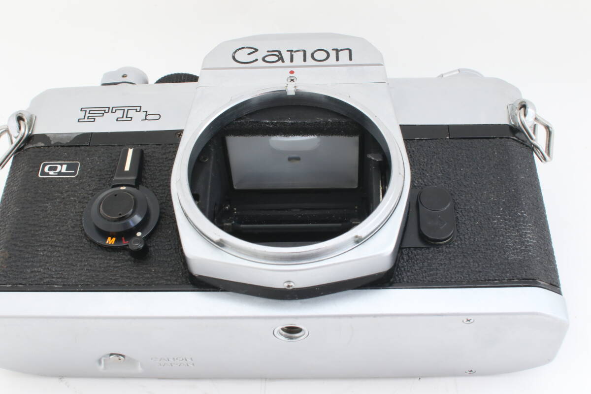 【動作確認済】CANON FTb 後期 CANON FD 50mm F1.8 S.C. 大口径 単焦点レンズ フィルム 一眼レフ MF シャッターOK、露出計OK FDマウント　 _画像8