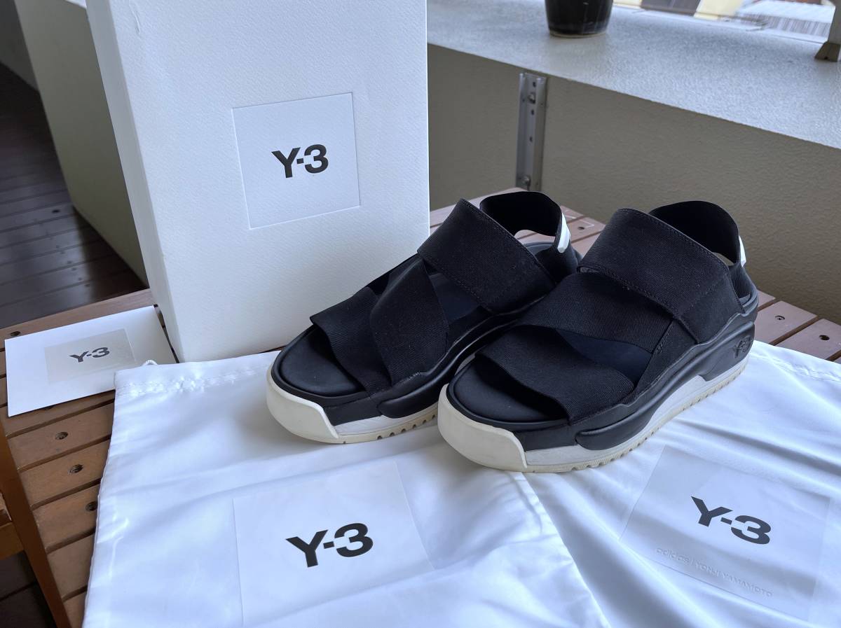 ★★Y-3 adidas HOKORI SANDAL/サンダル/25cm/BLK/GX1059（送料無料） ★★