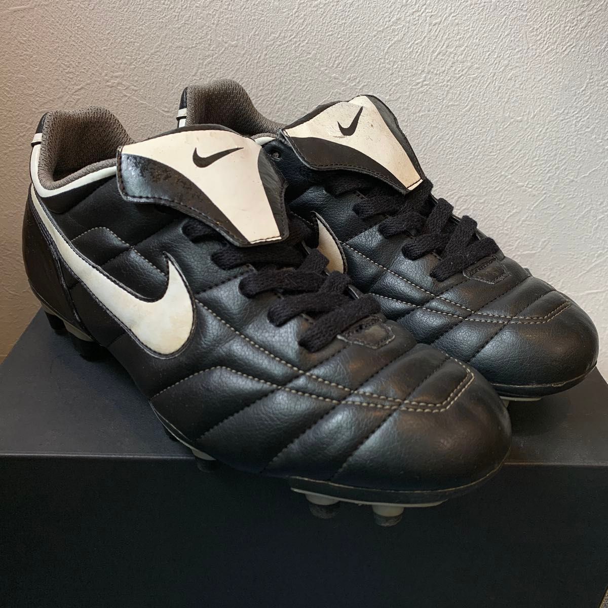 NIKE ナイキ ティエンポ リオ Ⅱ(蛍光イエロー×レッド) 631287