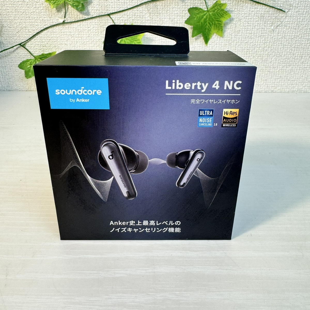 4126-02★通電動作確認済★美品★アンカー／Anker／Bluetoothイヤホン／Liberty 4 NC／ノイズキャンセル機能付き★_画像1