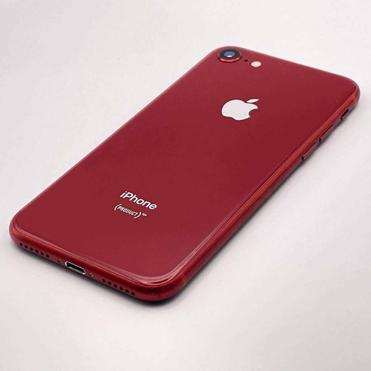 中古品 Apple アップル iPhone 8 256GB (PRODUCT)RED SIMロック解除済み SIMロックなし SIMフリー_画像2
