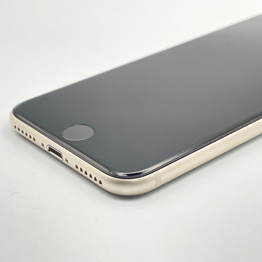 中古品 Apple アップル iPhone SE 第3世代 64GB A2782 スターライト SIMロックなし SIMフリー_画像4