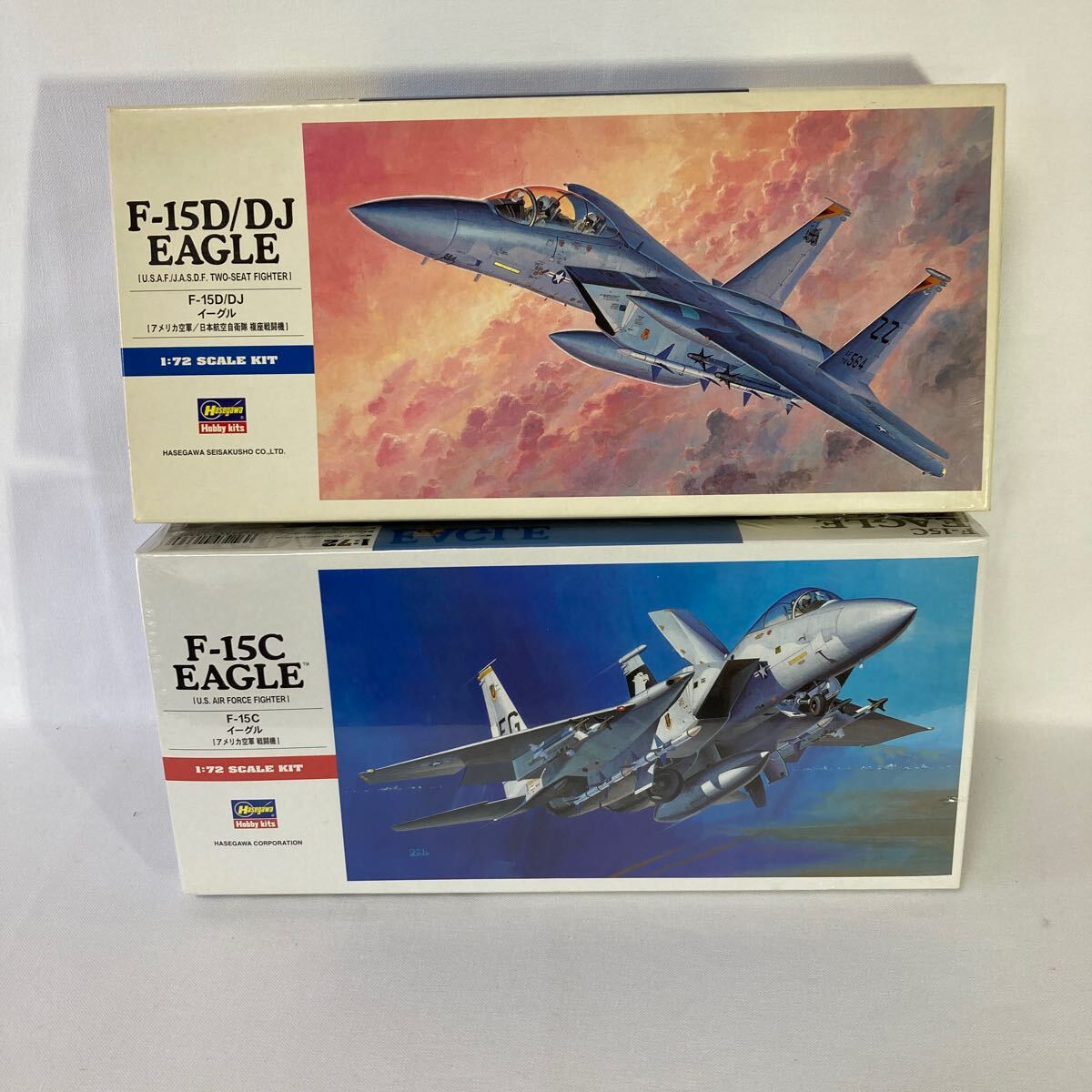 ハセガワ 1/72 F-15C F-15D/ＤＪイーグル 2点セット未組立 Hasegawa _画像1