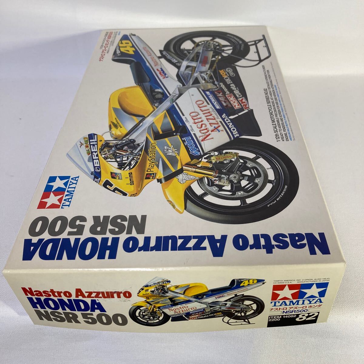 タミヤ 1/12 Nastro Azzurro HONDA NSR500 未組立 TAMIYA ホンダトップスタジオ　シフトリンケージ付き_画像9