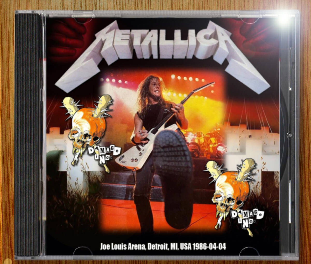 Metallica 1986-04-04 Detroitの画像1
