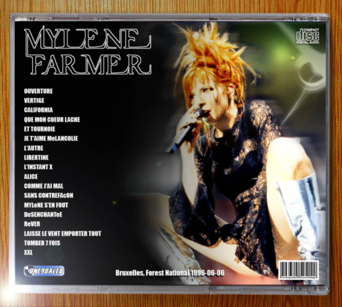 Mylene Farmer 1996-06-06 Bruxelles 2CDの画像2