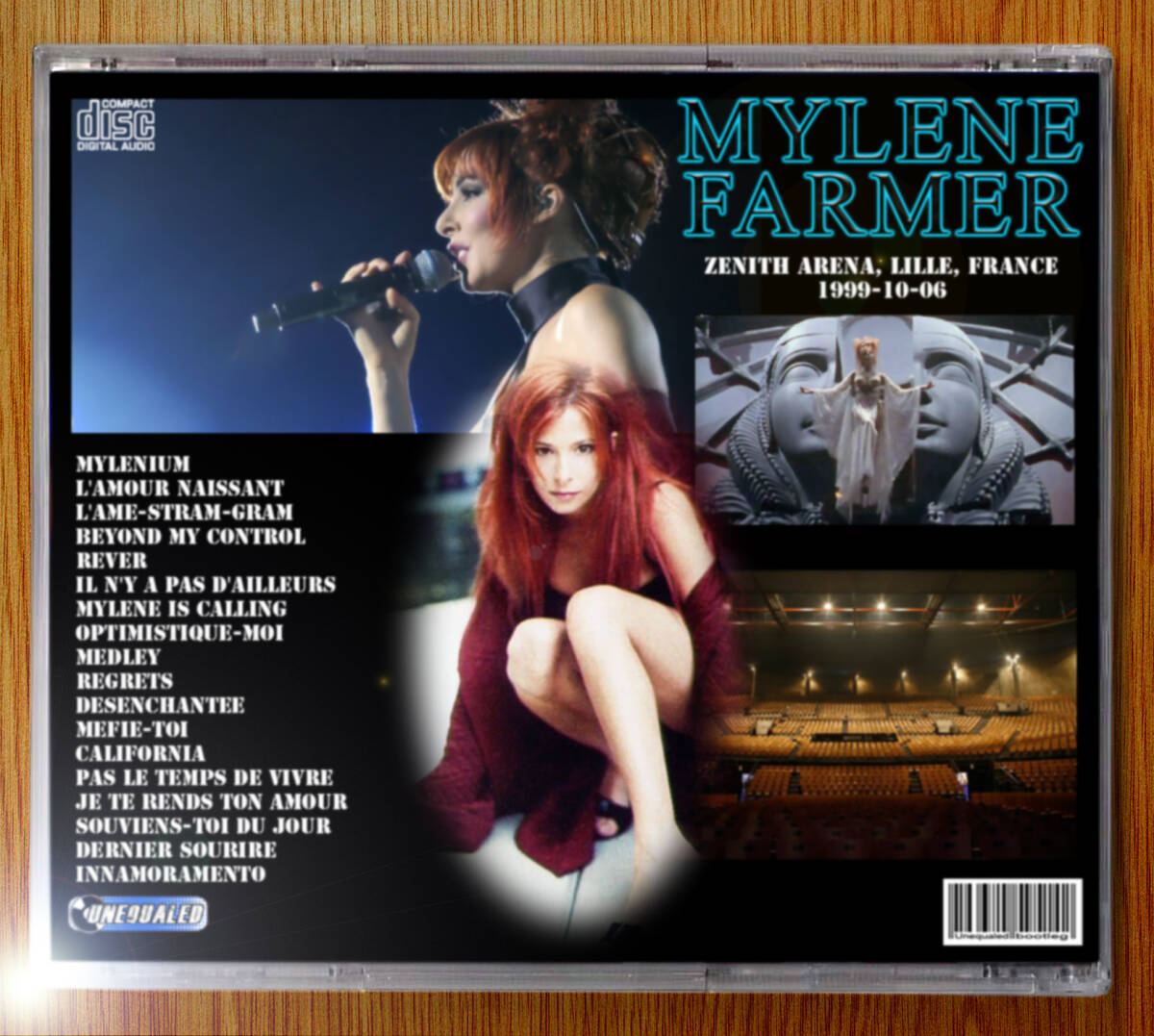 Mylene Farmer 1999-10-06 Lille 2CD_画像2