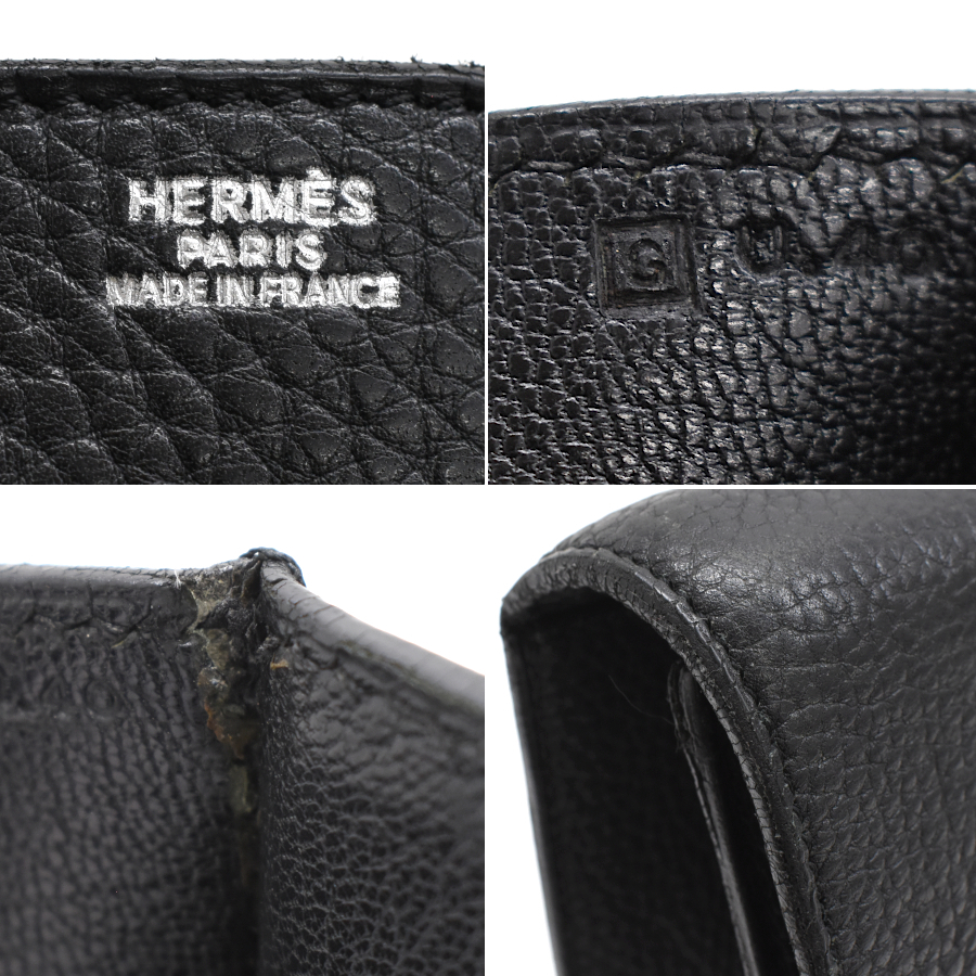 新品同様 エルメス エトリヴェールドキュメント ビジネスバッグ □G刻印グレー HERMES Etriviere Document_画像9