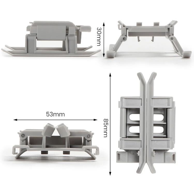 DJI mini4Pro 折り畳み式 ランディングギア 着陸パーツ_画像3