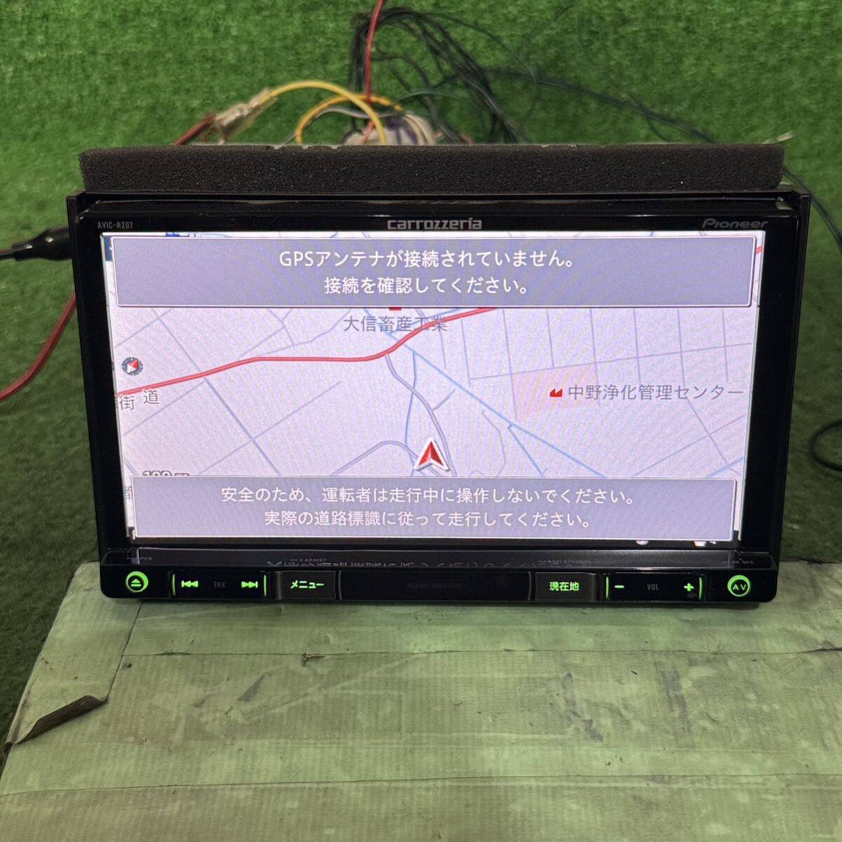 9050）carrozzeria カロッツェリア メモリーナビ AVIC-RZ07 地図データ 