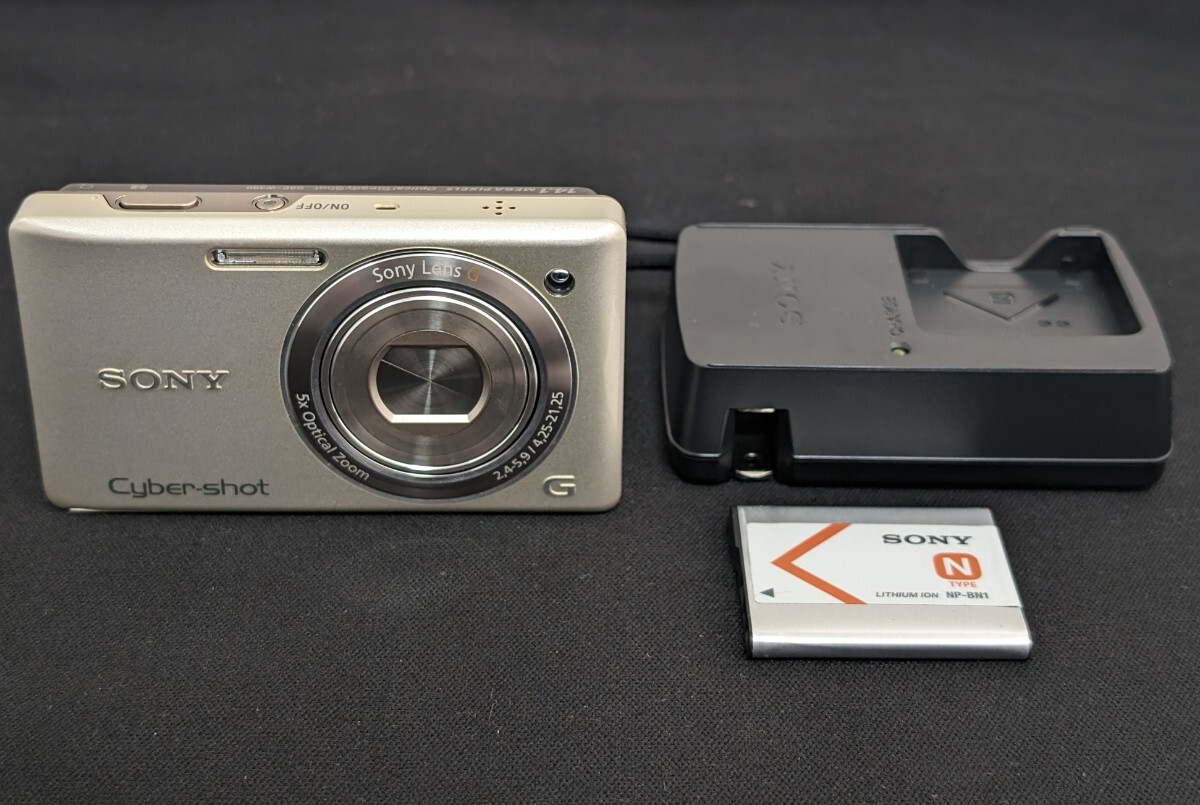 SONY Cyber-Shot DSC-W380 動作確認済 ソニー サイバーショット コンパクトデジタルカメラ デジカメ (05076_画像1
