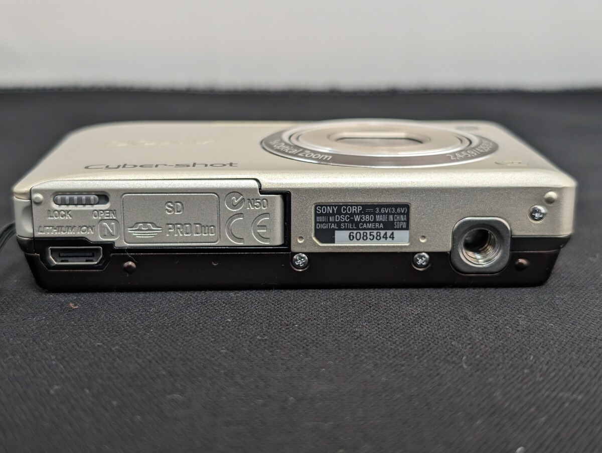 SONY Cyber-Shot DSC-W380 動作確認済 ソニー サイバーショット コンパクトデジタルカメラ デジカメ (05076の画像5