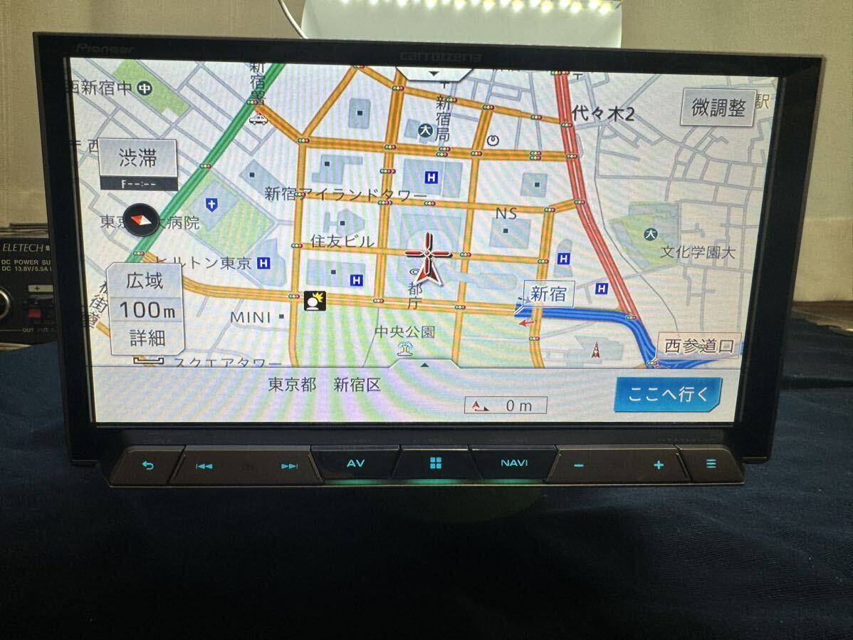 【中古】AVIC-CZ900 サイバーナビ 2020年地図carrozzeria フルセグ Bluetooth 地デジ DVD の画像1