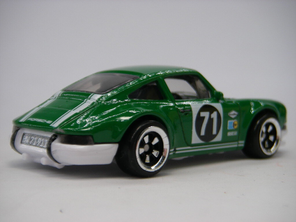 ホットウィール (緑) '71 ポルシェ 911 ＜ルース＞ Hot Wheels ヴィンテージ レーシング_画像2