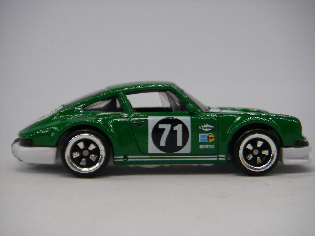 ホットウィール (緑) '71 ポルシェ 911 ＜ルース＞ Hot Wheels ヴィンテージ レーシング_画像3