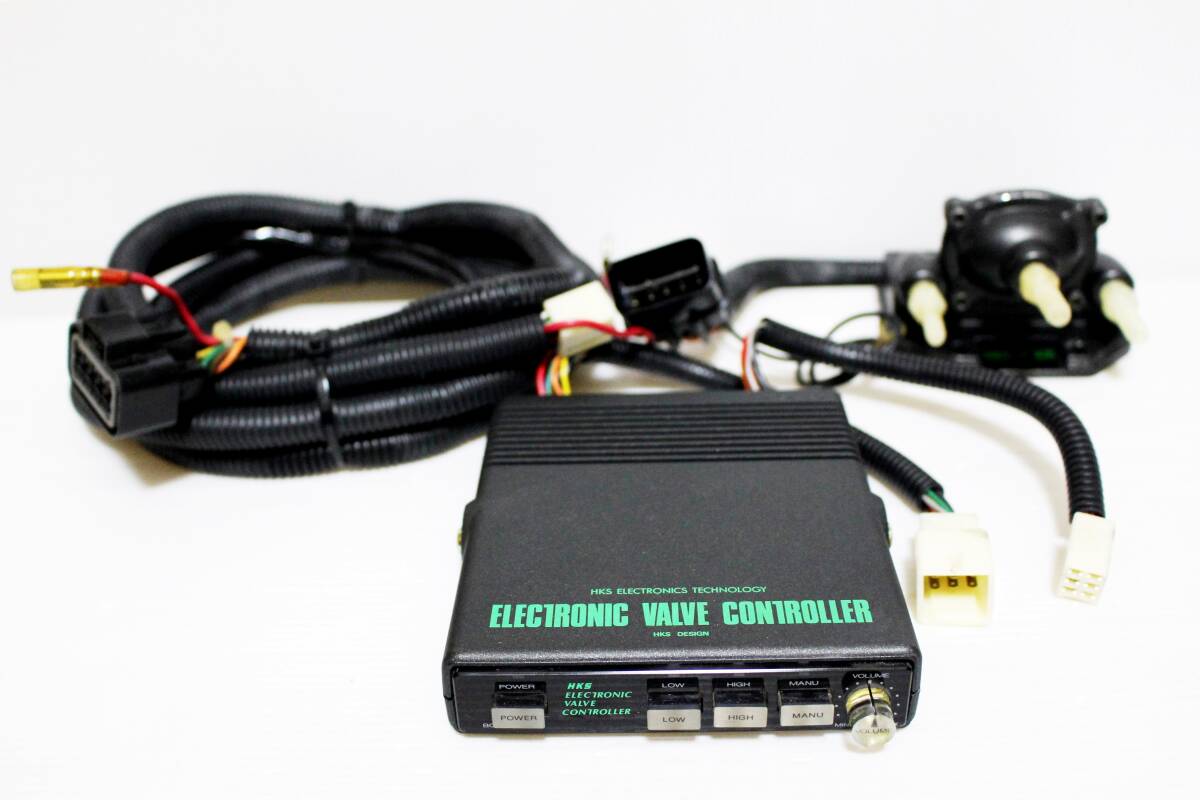 [ out of print / rare / that time thing ] HKS EVC boost controller electronic valve(bulb) solenoid control BNR32/BCNR33/GT-R/FD3S/JZA80
