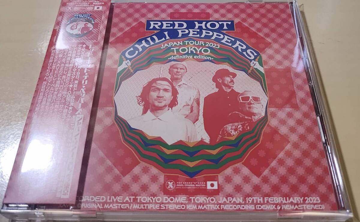 Red Hot Chili Peppers (2CD) Japan Tour 2023 TOKYO Definitive Edition_画像1