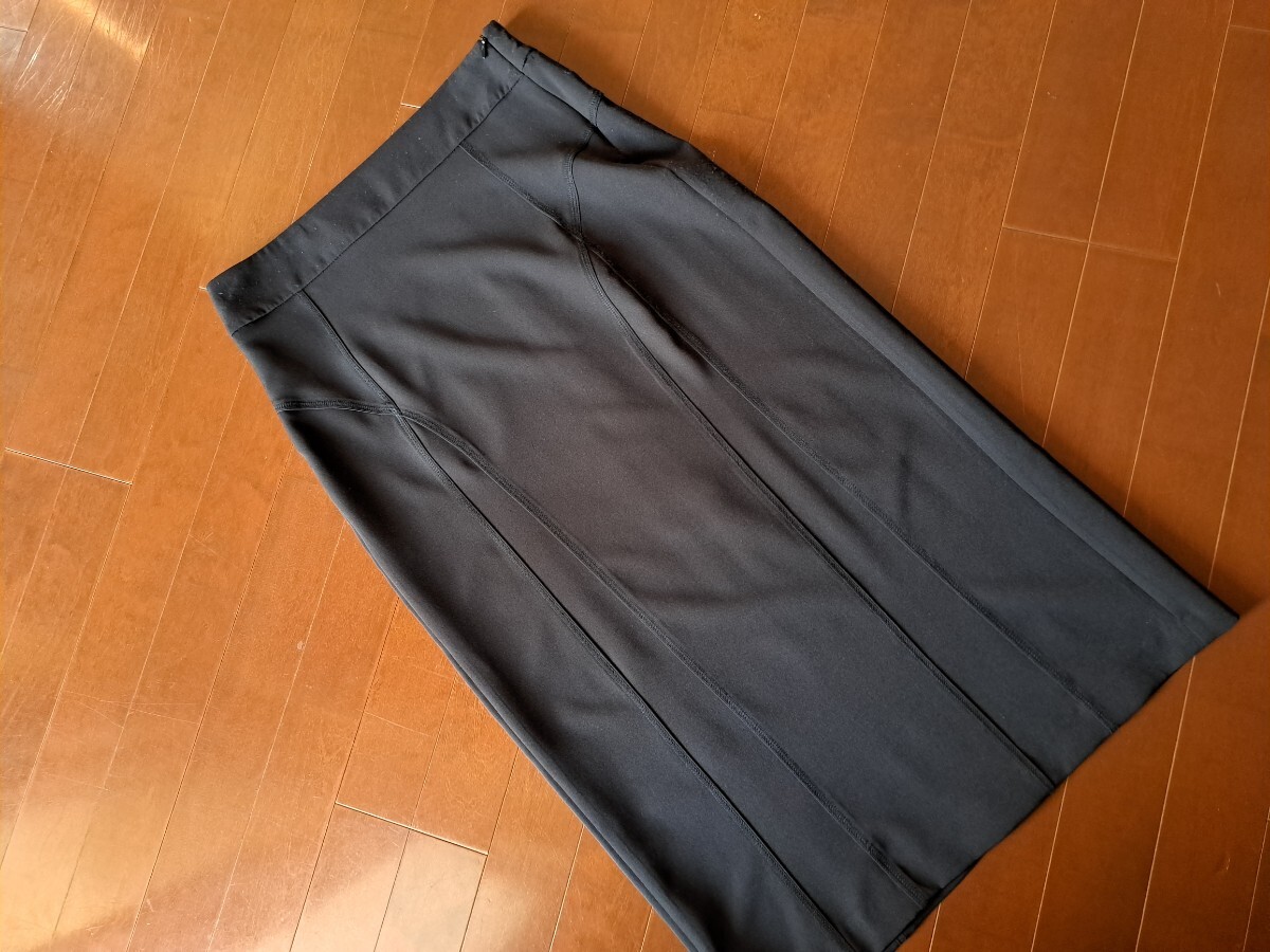 ZARA ストレッチ タイトスカート 黒 ザラ ロングスカートの画像1