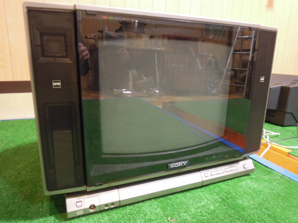 ソニー　トリニトロン　カラーテレビ　KV-20SR3　昭和_画像2