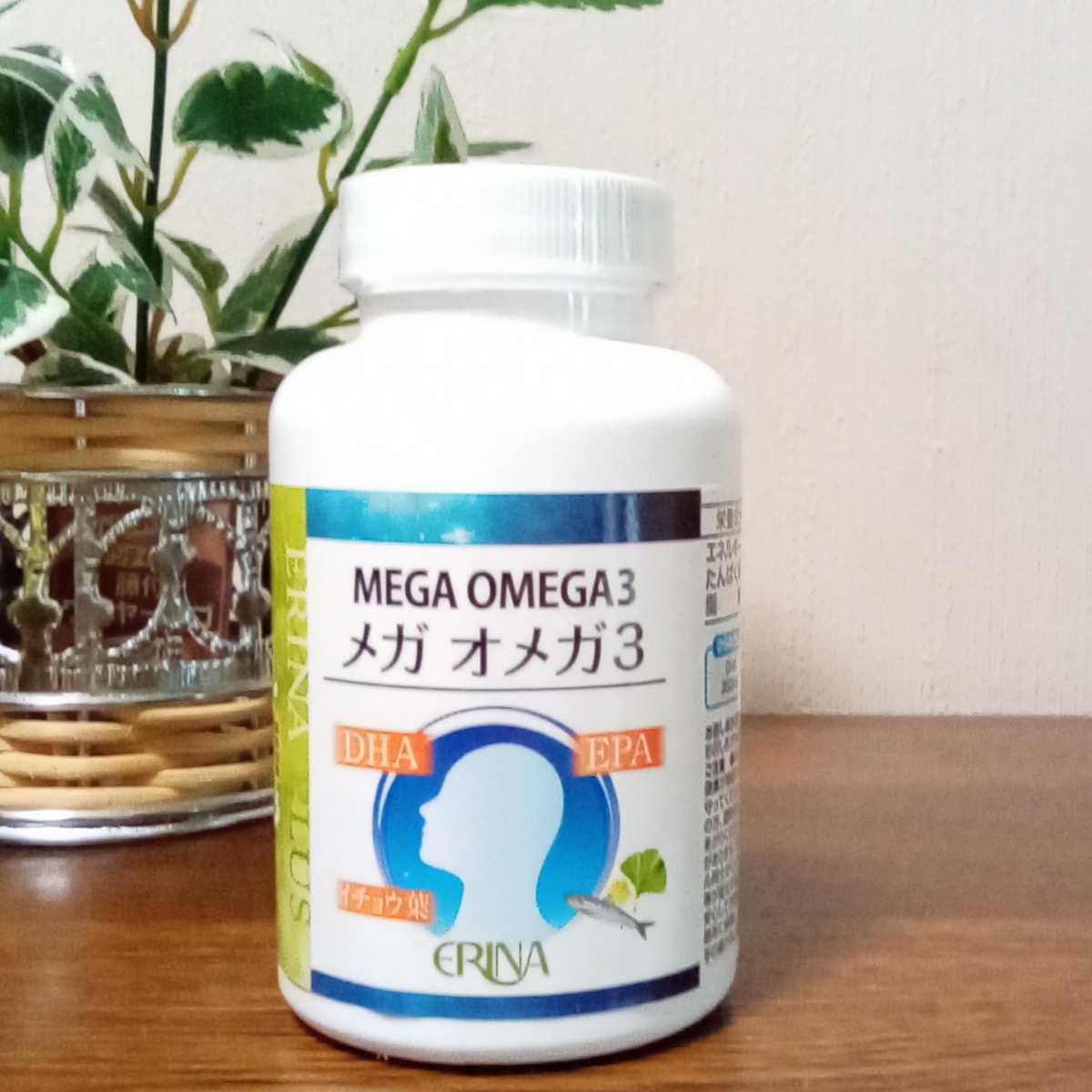  erina mega Omega 3 ginkgo biloba leaf extract 