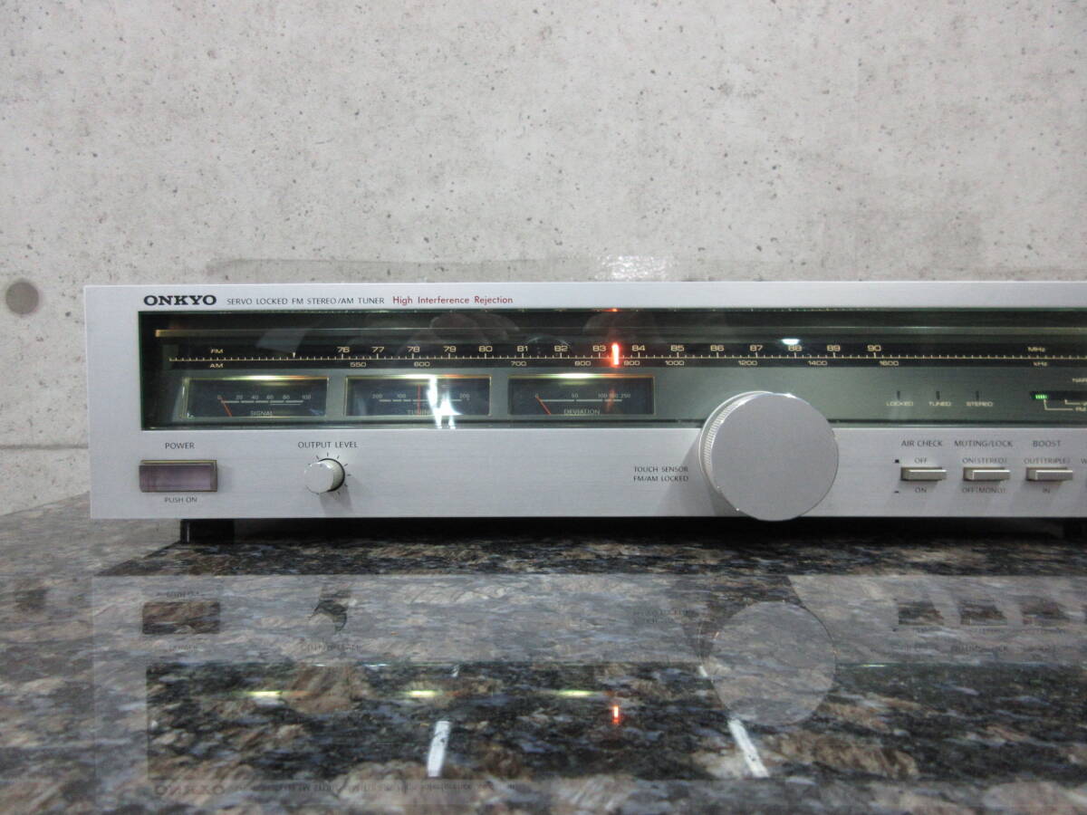 [ first of all, first of all,. beautiful goods ]ONKYO FM/AM stereo tuner Integra T-427R Onkyo 