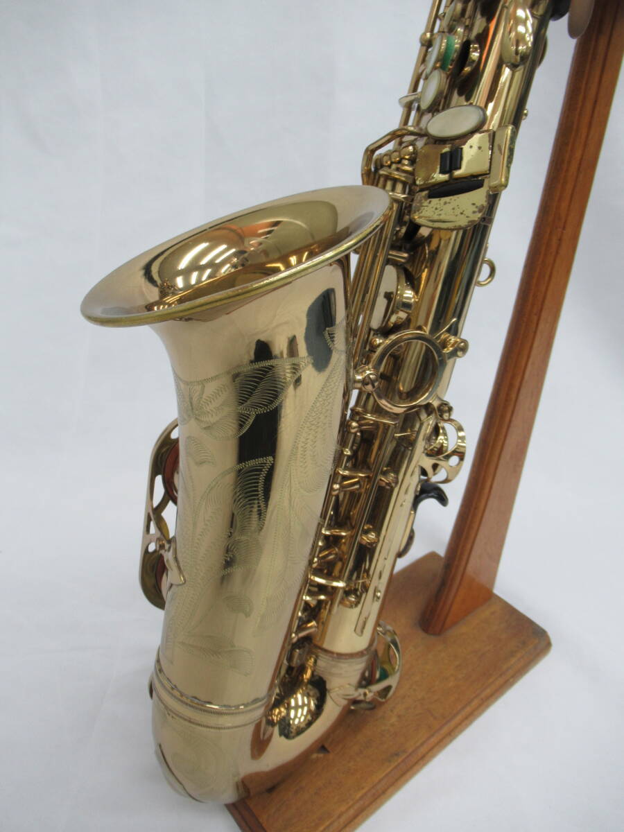 [ affordable goods case attaching ]Selmer alto saxophone Super Action80 cell ma- sculpture entering 