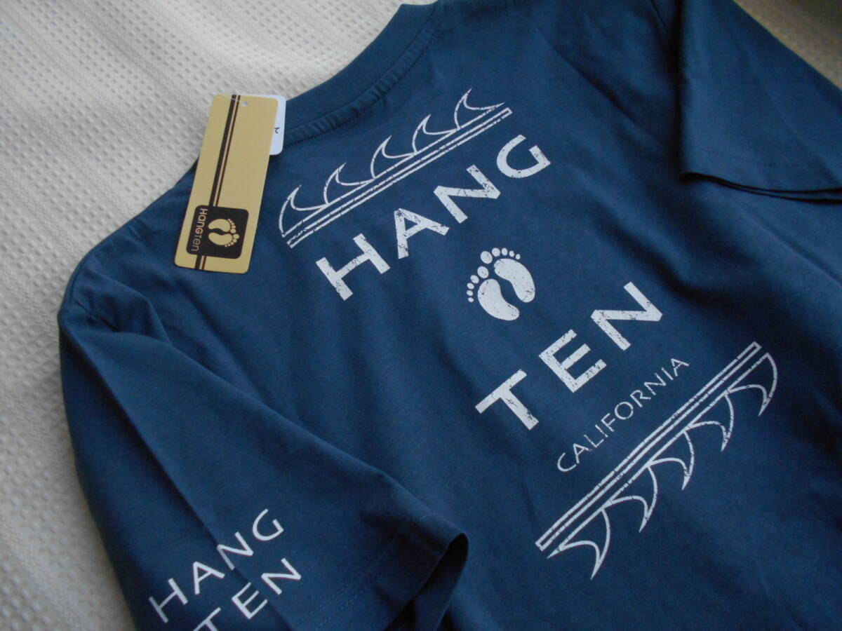 ◆超～おしゃれ！【 Hang TEN / ハンテン 】半袖！バックロゴ・デザイン／Tシャツ◆BU/L_画像1