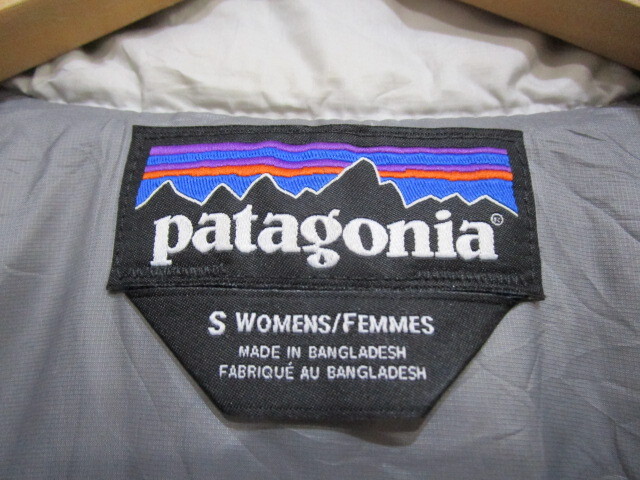 ♪patagonia パタゴニア レディースダウンジャケット・SizeS アウトドア 古着_画像4