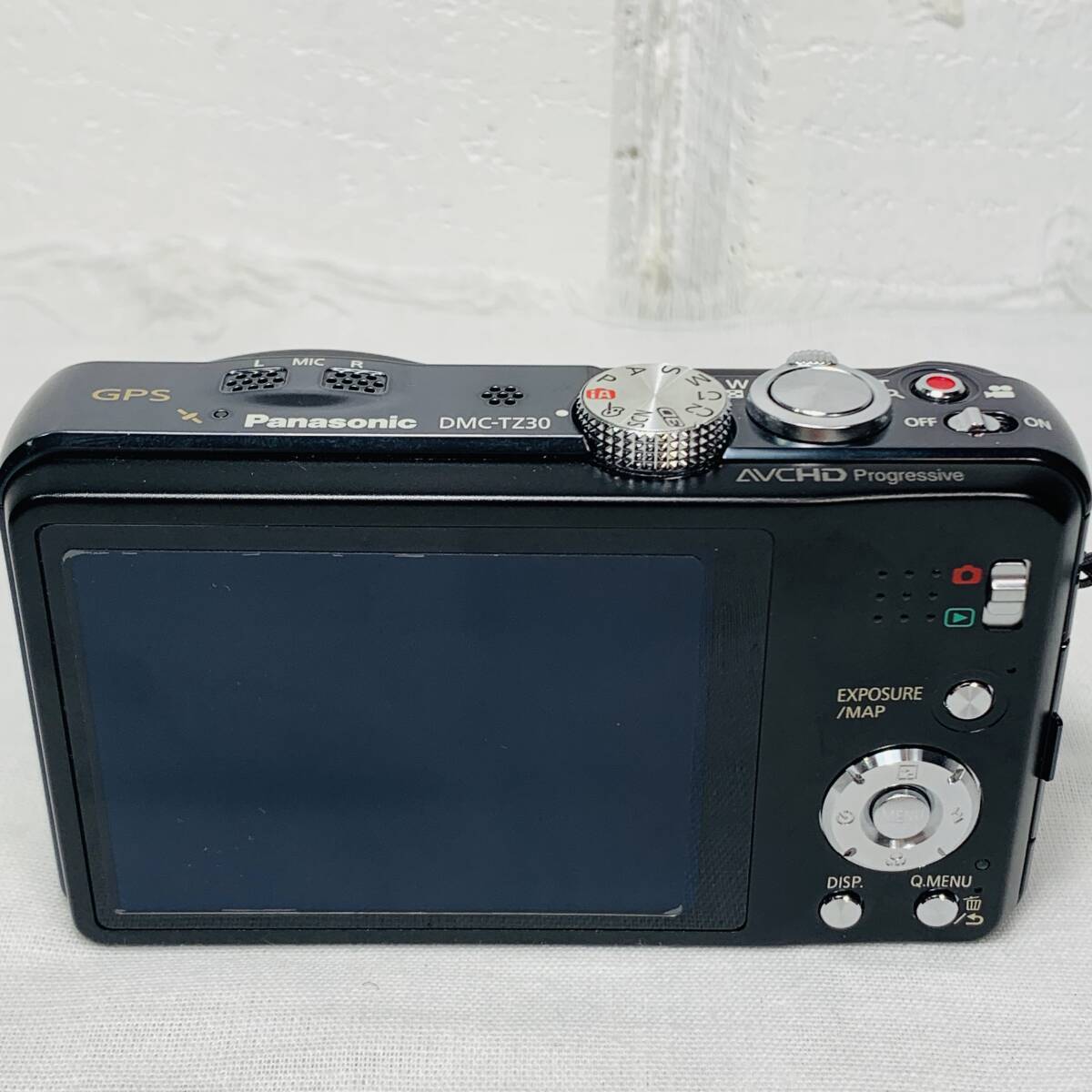 美品 良品 Panasonic パナソニック LUMIX DMC-TZ30 デジタルカメラ ブラック 動作確認済み USED品 1円スタート_画像3