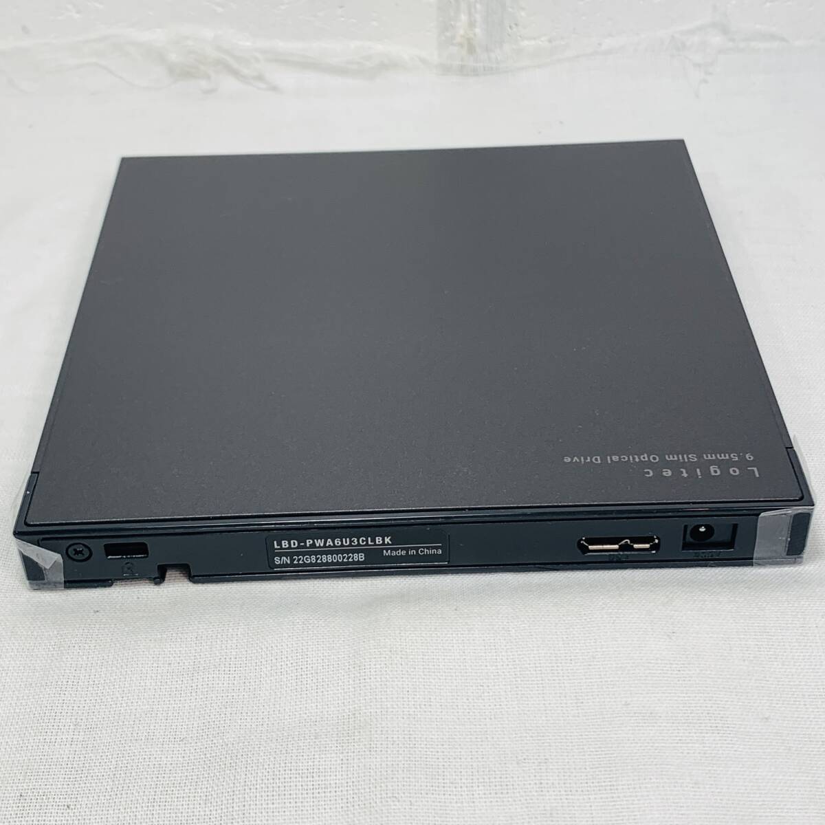 Logitec Blu-ray コンパクト ポータブルブルーレイドライブ USB Type-C対応 LBD-PWA6U3CLBK USED品 1円スタート_画像4