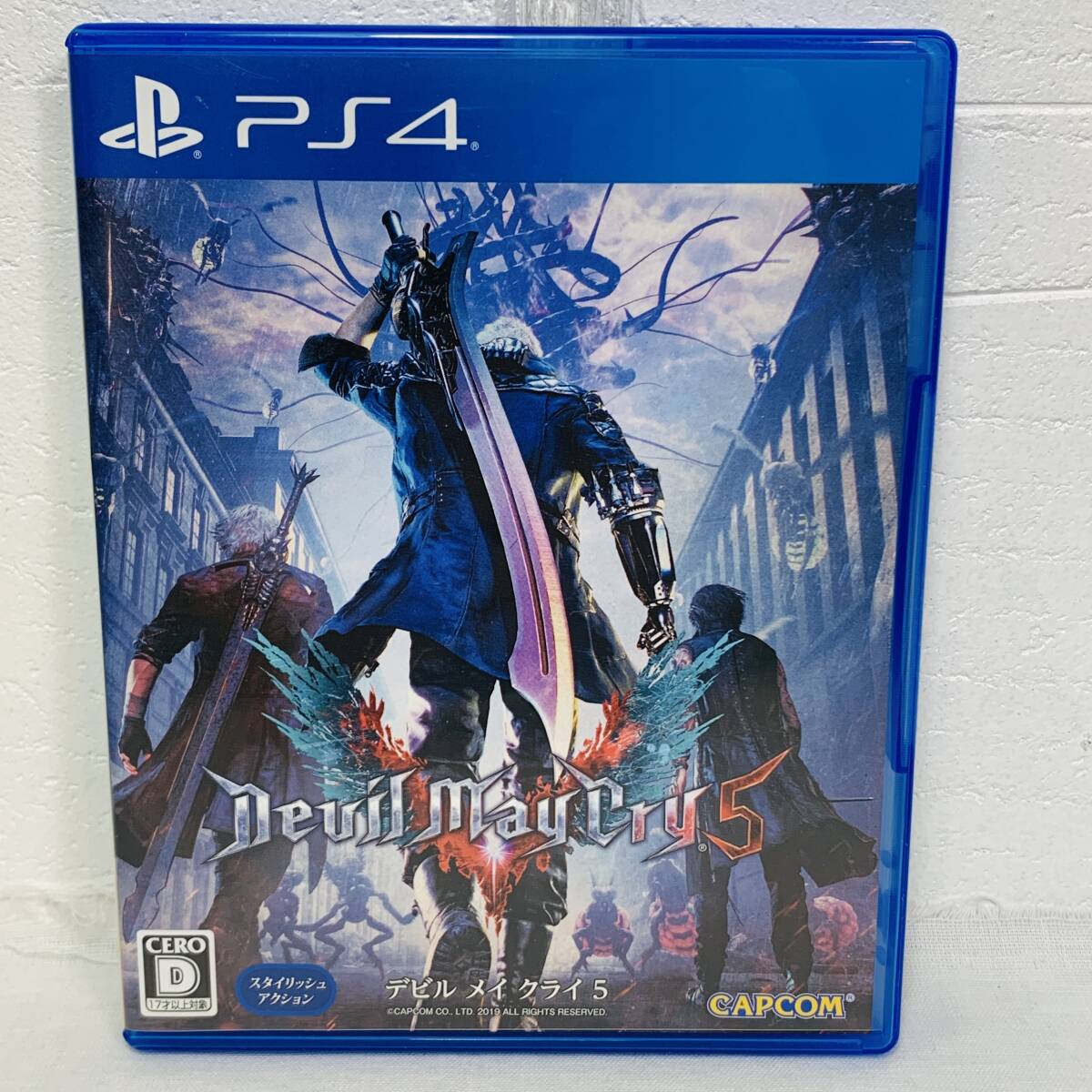 PS4 ソフト Devil May Cry 5 デビルメイクライ5 ゲームソフト 読み込み確認済み USED品 1円スタート_画像1