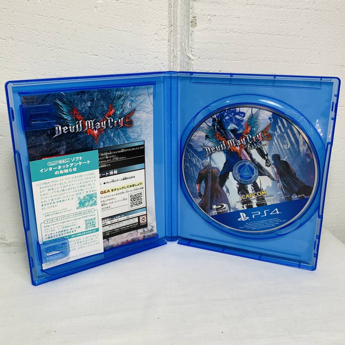 PS4 ソフト Devil May Cry 5 デビルメイクライ5 ゲームソフト 読み込み確認済み USED品 1円スタート_画像3