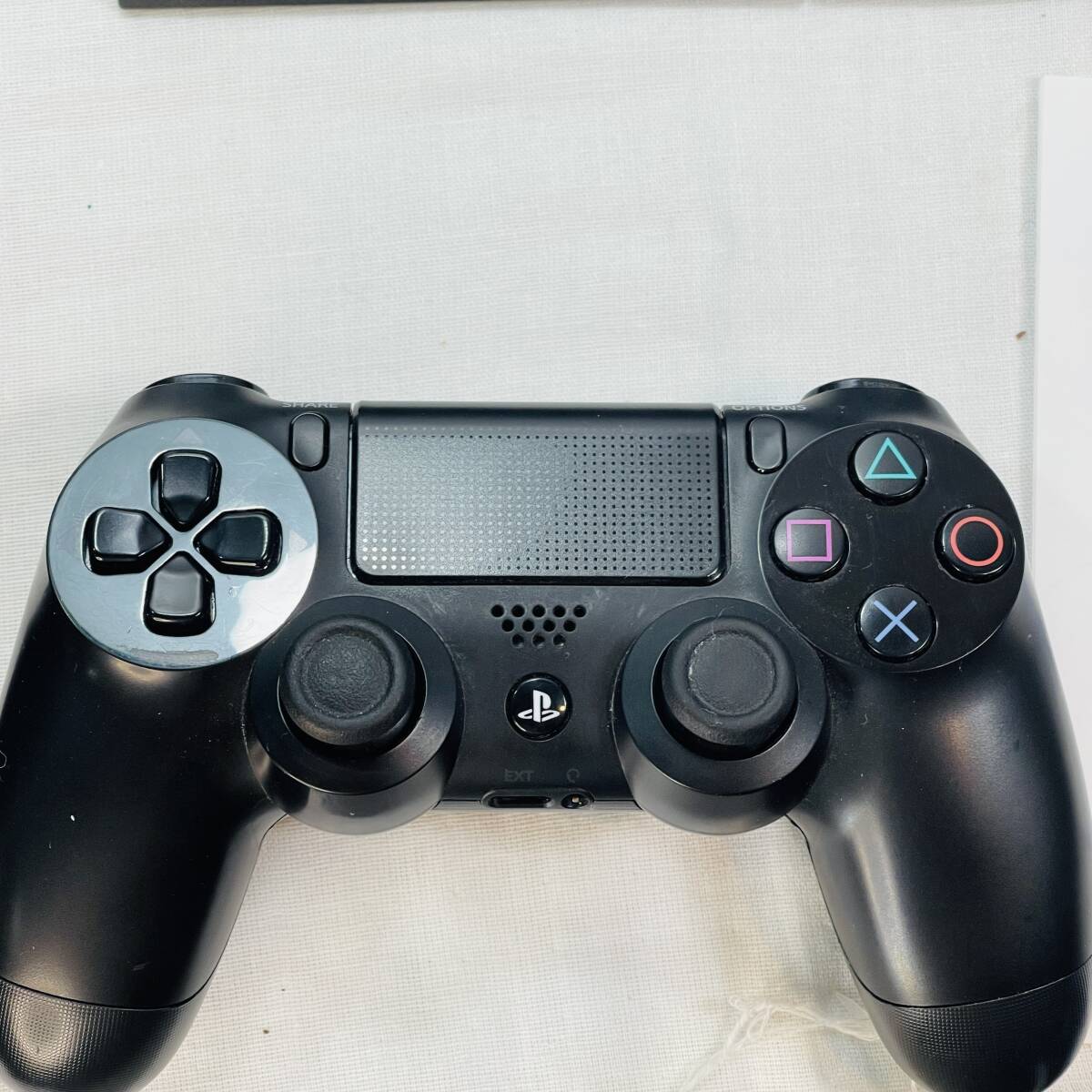 PS4 PlayStation Ⅳ рабочее состояние подтверждено первый период . завершено MODEL:CUH-1200A 500GB черный USED товар 1 иен старт 1 иен магазин 1 старт 
