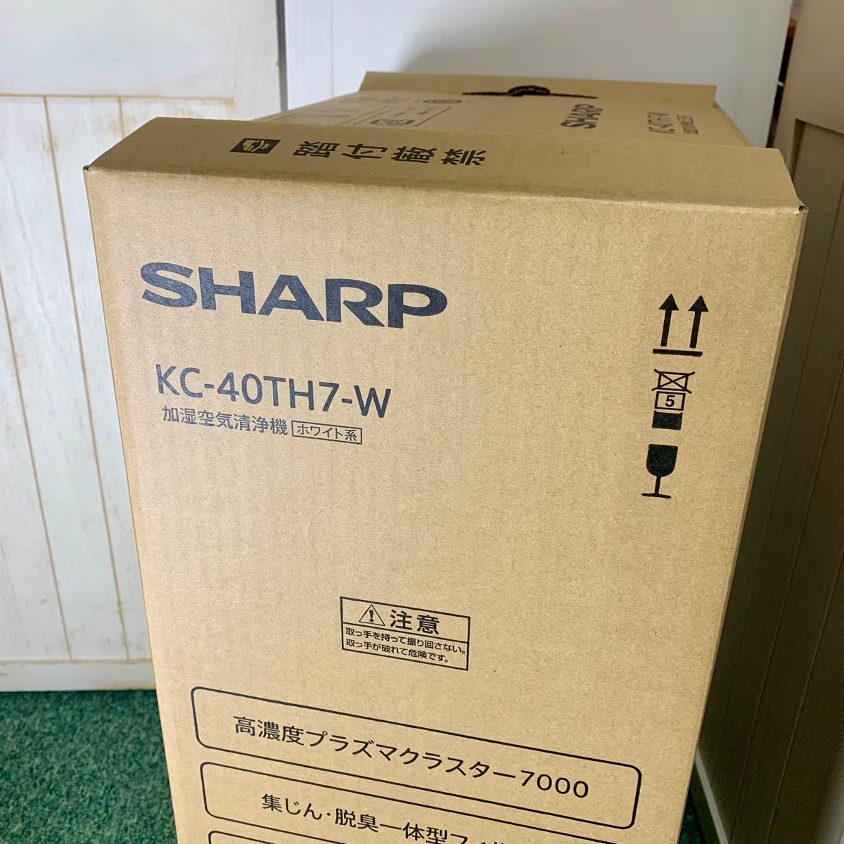 SHARP シャープ プラズマクラスター 加湿空気清浄機 KC-40TH7-W