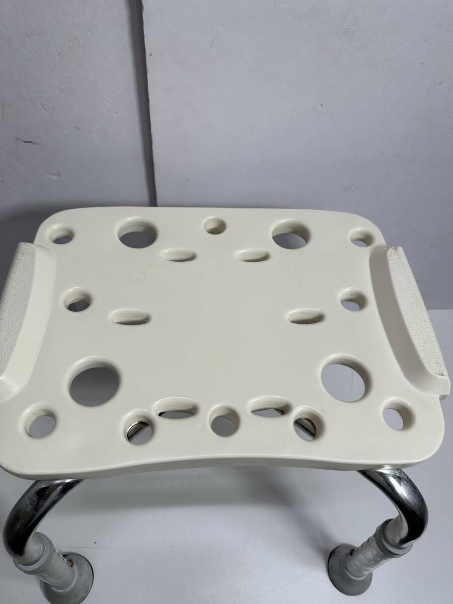 * collector worth seeing!! Richell compact shower chair white nursing for bathing for chair chair assistance chair .. sause less G886