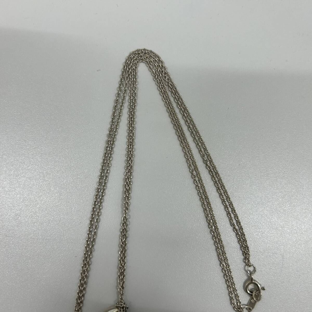 ★☆TIFFANY&Co. ティファニー インフィニティ ダブルチェーン ネックレス 925刻印有 #4557☆★の画像3