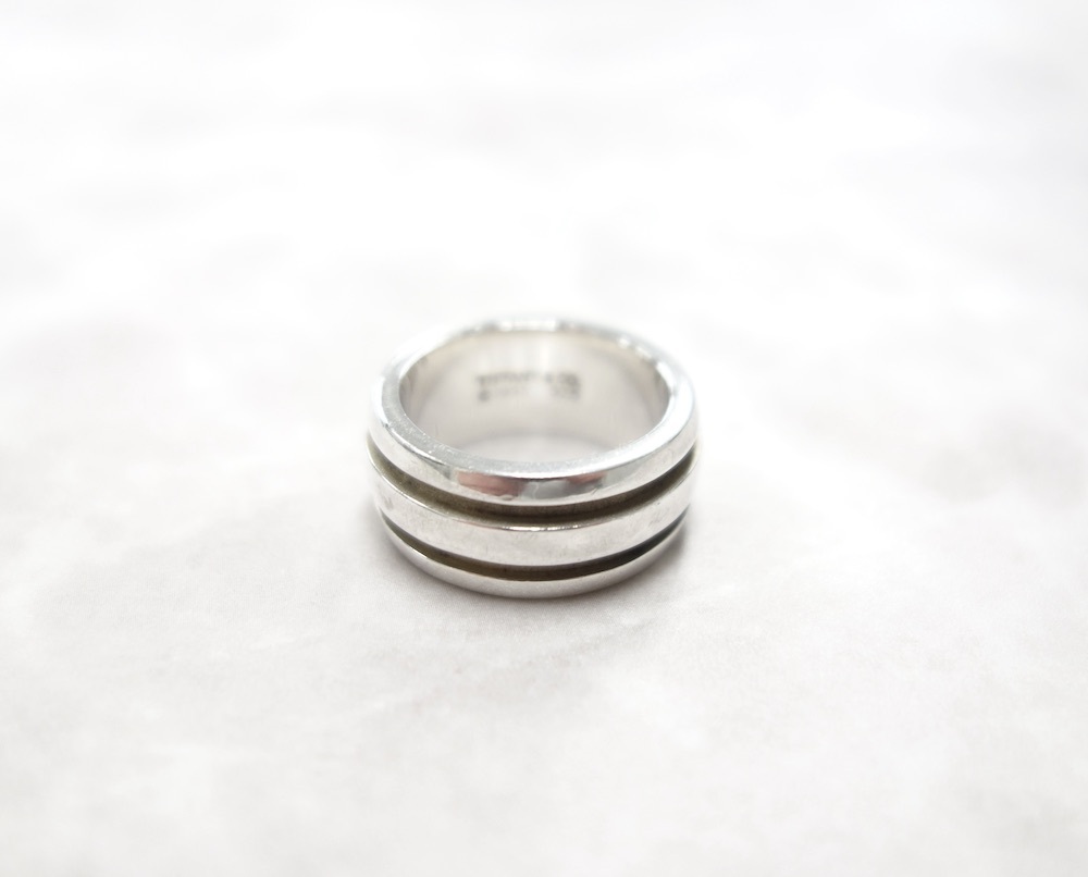 Tiffany & Co ティファニー グルーブド リング　指輪 silver925 11号 #3