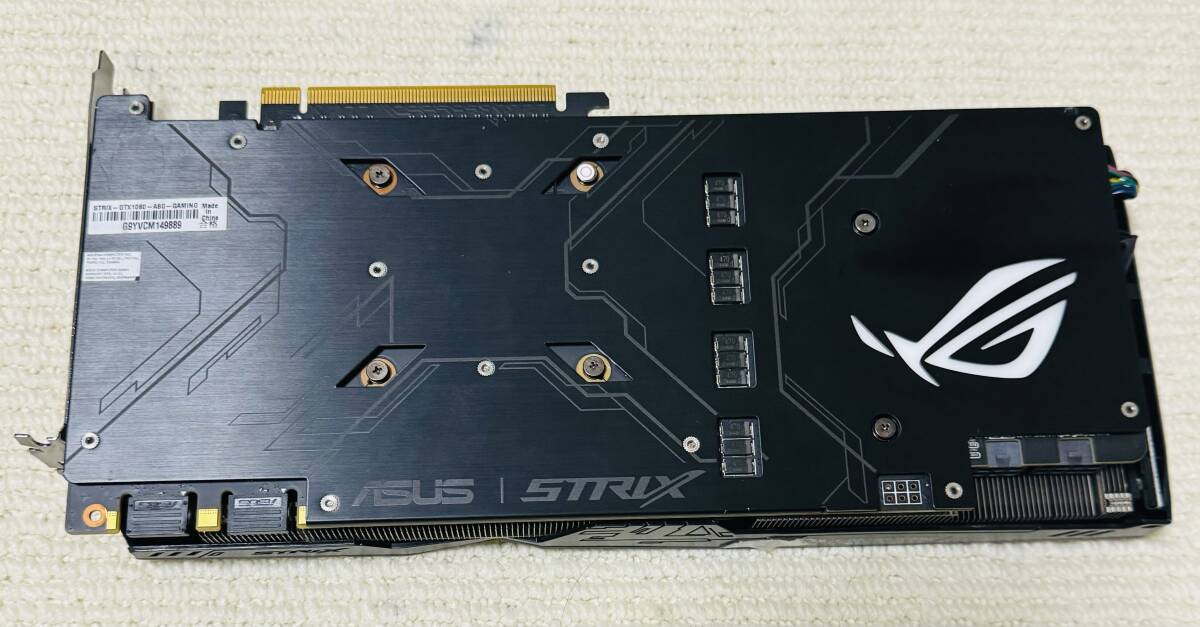 SWYH34 ASUS R.O.G. STRIX серии NVIDIA GeForce GTX1080 STRIX-GTX1080-A8G-GAMINGge-minPC из вытащенный брать .. графическая плата 