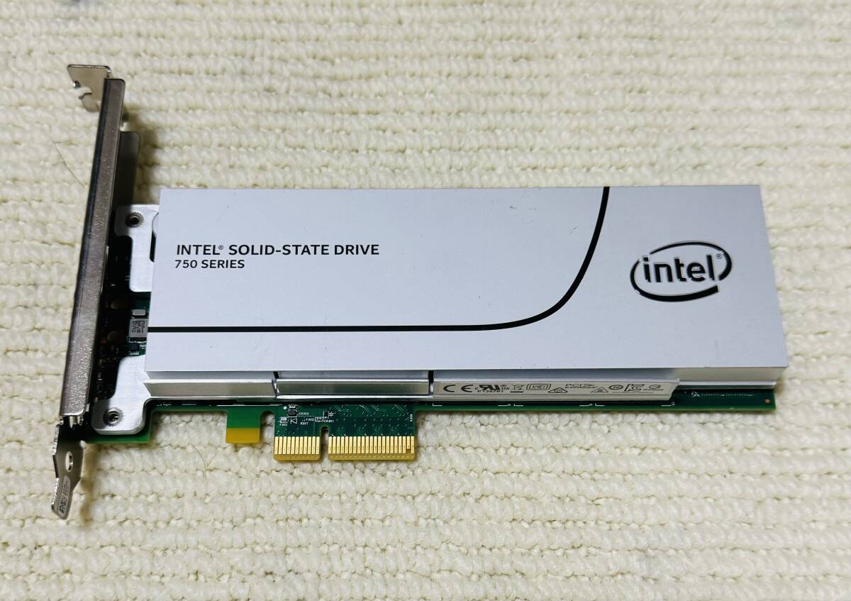 SWYH22 Intel 1.2TB SSD 750 Series SSDPEDMW012T4 増設SSD_画像2