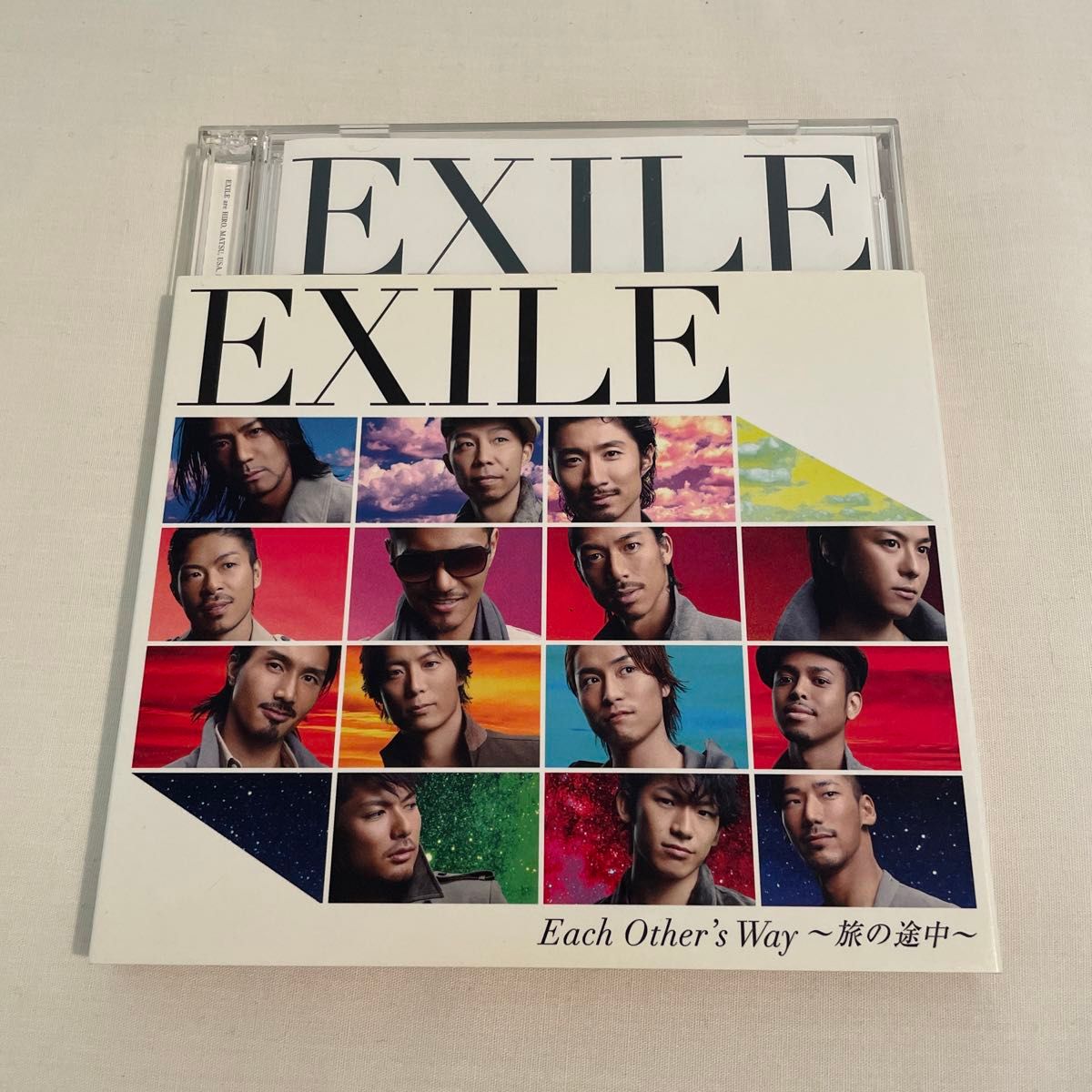美品 EXILE シングル CD Each Other's Way～旅の途中～ エグザイル 邦楽 初回限定盤 2枚組 DVD